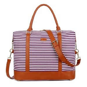 Red Weekender Bag